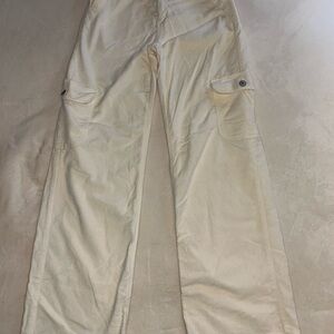Women’s Beige Cargo Pants - Classic Casual Style